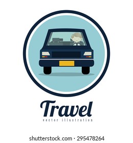 Travel digital design, vector illustration eps 10
