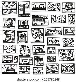 travel - doodles
