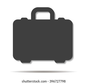 travel double shadow icon vector