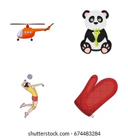 travel, ecology, Exotics and other web icon in cartoon style.sports, textiles, business icons in set collection.
