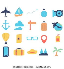 Travel Element Design. Easy To Edit. EPS 10