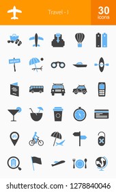 Travel Filled Icons