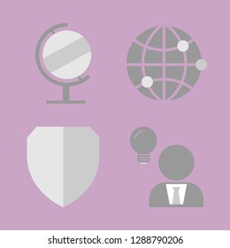 Travel and finance icon set.