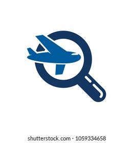 Travel Find Logo Icon Design