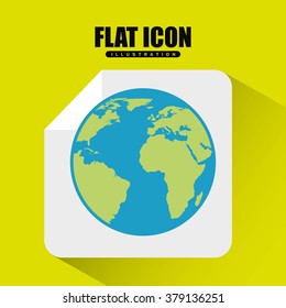 travel flat icon design 