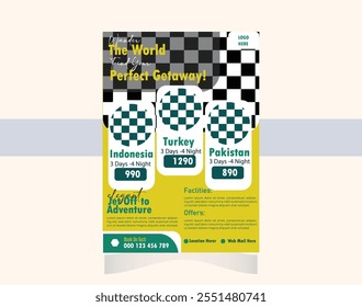 Travel Flyer for any kind of Travel Agency