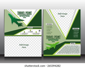 travel flyer & brochure vector design vector illustration 
