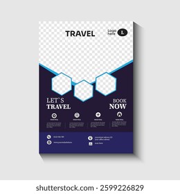 travel flyer idea template design