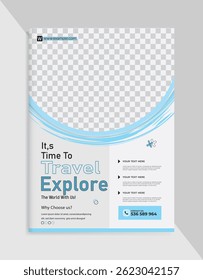 Travel Flyer Template Design For Business Agency
