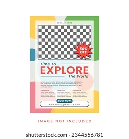 Travel Flyer Template Design Post