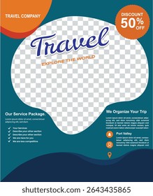 Travel Flyer Template Eye Catching Design