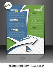 Travel Front & Back Flyer Template 