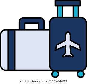 Travel Gear Icon Representing Essential Tools, Equipment, and Accessories for Travelers, Perfect for Highlighting Adventure Preparation, Packing, and On-the-Go Essentials with a Practical and Ready-fo