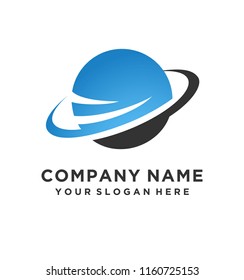 travel global logo vector. such as globe, world, circle, earth