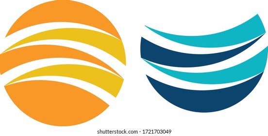 travel globe logo for global tour and traveling logo