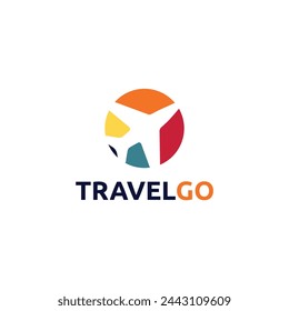 Travel Go Logo Design Simple