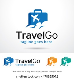 Travel Go Logo Template Design Vector