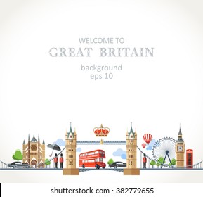 travel Great Britain England panorama background british