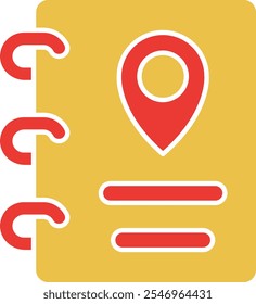 Travel Guide Icon Representing Exploration, Recommendations, and Navigational Tips, Perfect for Highlighting Tourist Information, Trip Planning, and Cultural Insights with an Informative and Engaging 