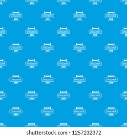 Travel gyro scooter pattern vector seamless blue repeat for any use