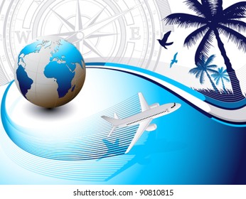 Travel and holiday background