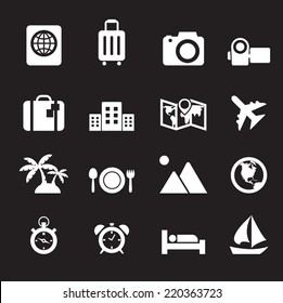  Travel And Holiday Icons