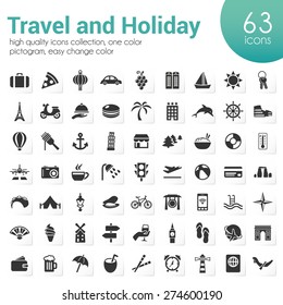 travel and holiday icons