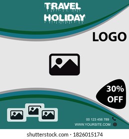 Travel Holiday! People love to travel. As a result, different travel companies try to attract customers through different posters. Designed just for them. TRAVEL HOLIDAY. 