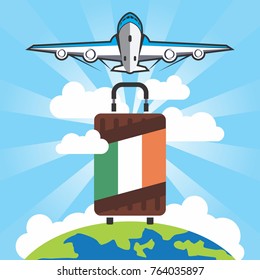 travel and holiday poster. travel to ireland