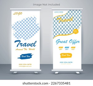 Diseño de banners para viajes o vacaciones.