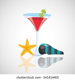 travel holidays flat line icons vector illustration design