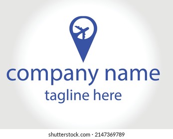 travel and hotel logo free vector download.Seaside real estate logo template. Travel Logo Design Template.