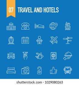 TRAVEL AND HOTELS CONCEPT