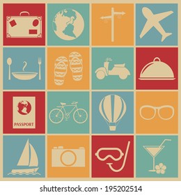 Travel icon. 