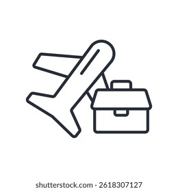 travel icon collection .design style with background