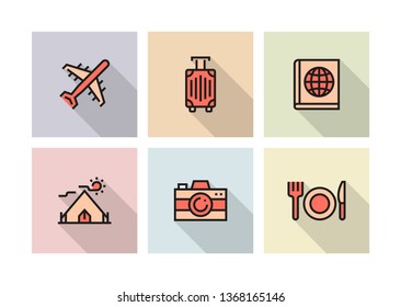TRAVEL ICON CONCEPT