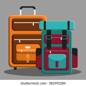 Travel icon design 