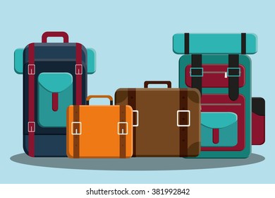 Travel icon design 