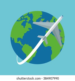 Travel icon design 
