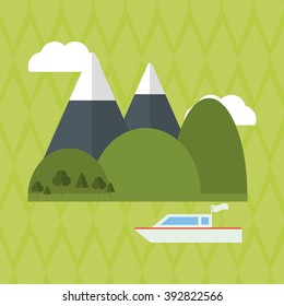 Travel icon design