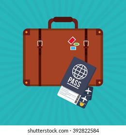 Travel icon design