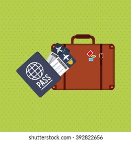 Travel icon design