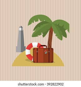 Travel icon design