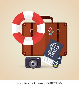 Travel icon design