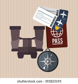 Travel icon design