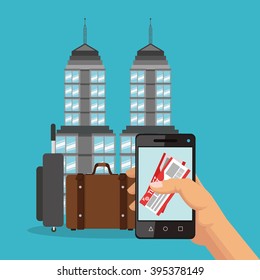 Travel icon design 