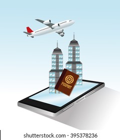 Travel icon design 
