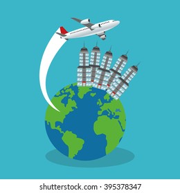 Travel icon design 