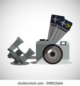 Travel icon design