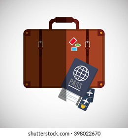 Travel icon design